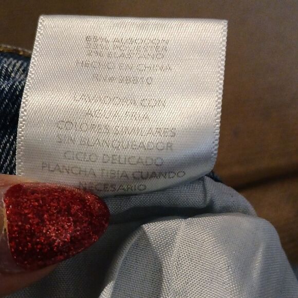 Distressed Blue Denim Shorts RL3 - Picture 5 of 6